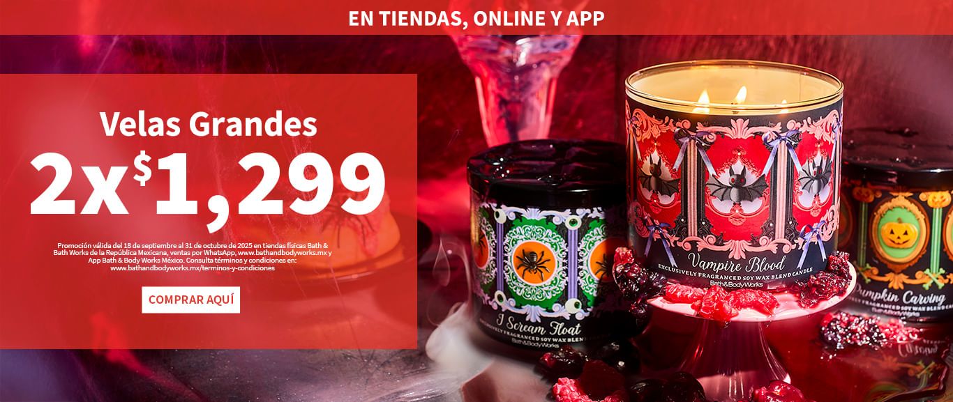 Bath & Body Works velas