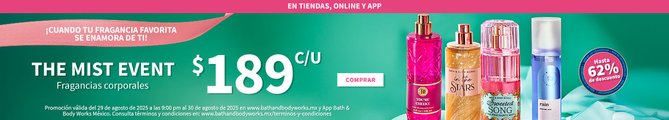 Bath & Body Works nueva coleccion