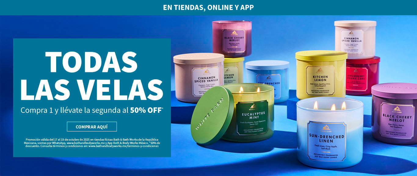 Bath & Body Works velas