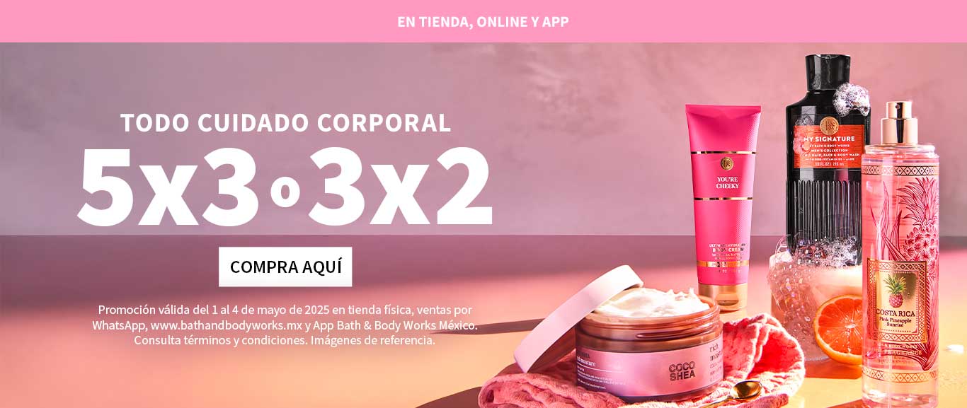 Bath & Body Works 5x3